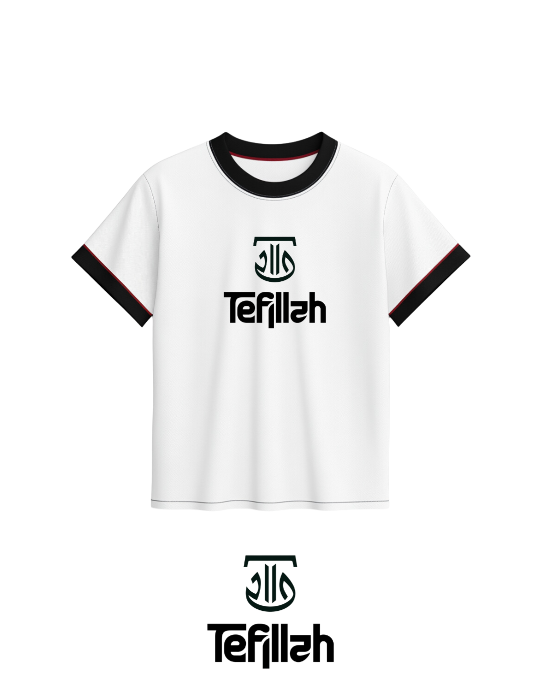 Logo Back White Tee
